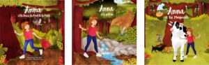 Livres jeunesse de la série Anna de Marjolaine Pauchet